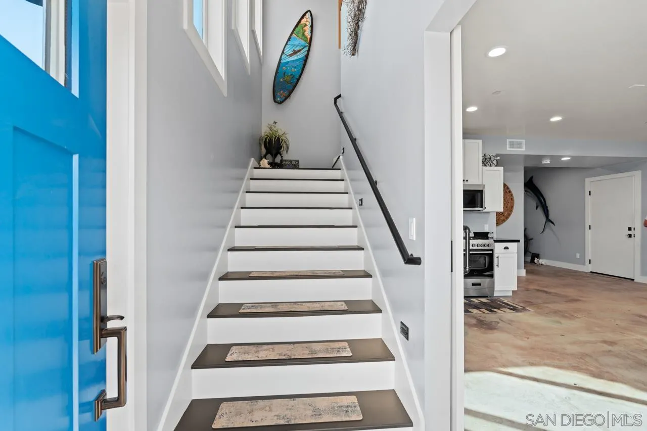 413 Delaware Street Imperial Beach, CA 91932 - Photo 6 of 37 a view of entryway and hall with wooden floor