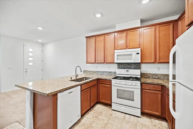 a view of a bathroom with a glass door