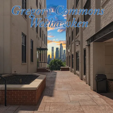 a view of a street with buildings