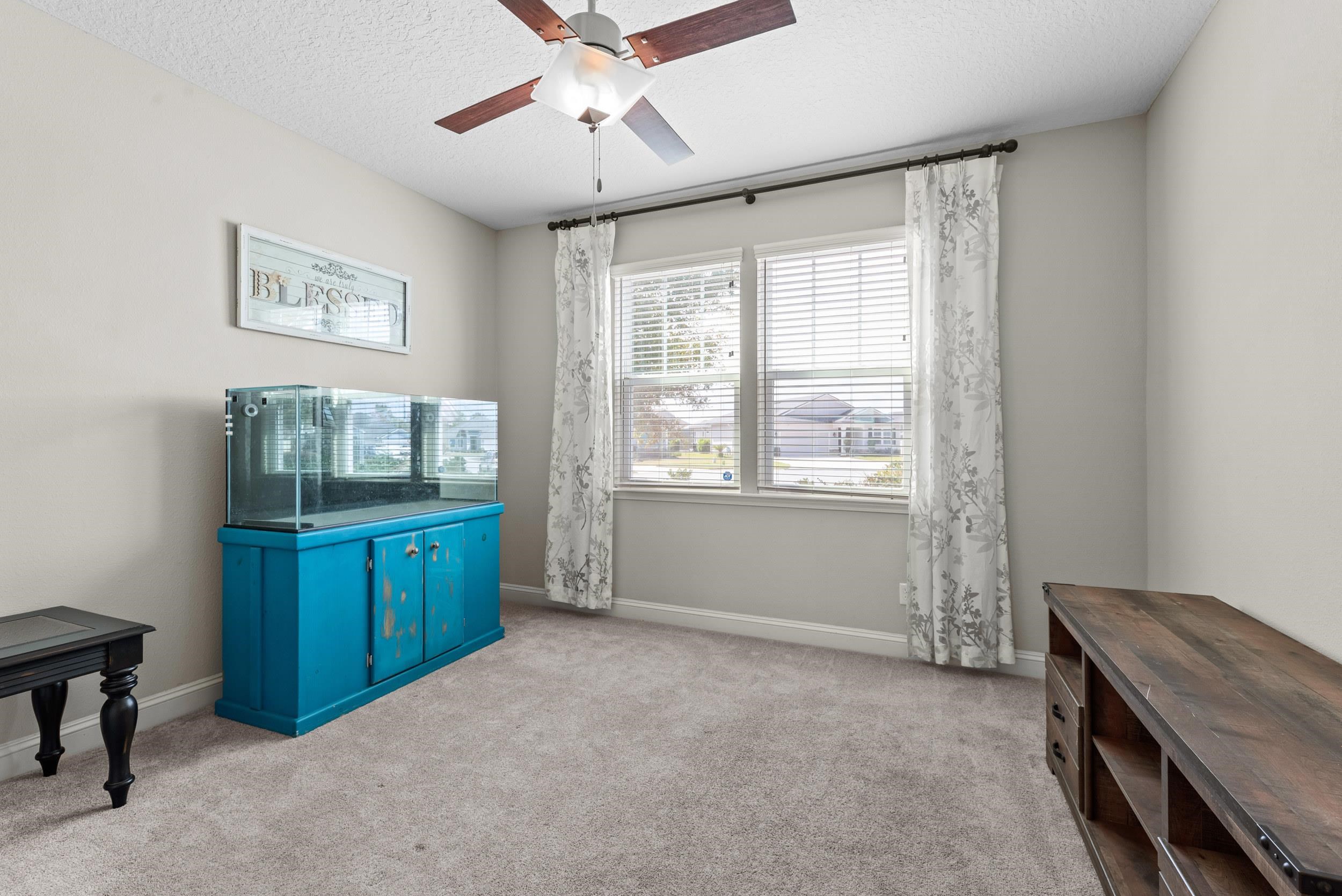 55 Lansing Court St. Augustine, FL 32092 - Photo 28 of 42 a view of workspace with window and hallway