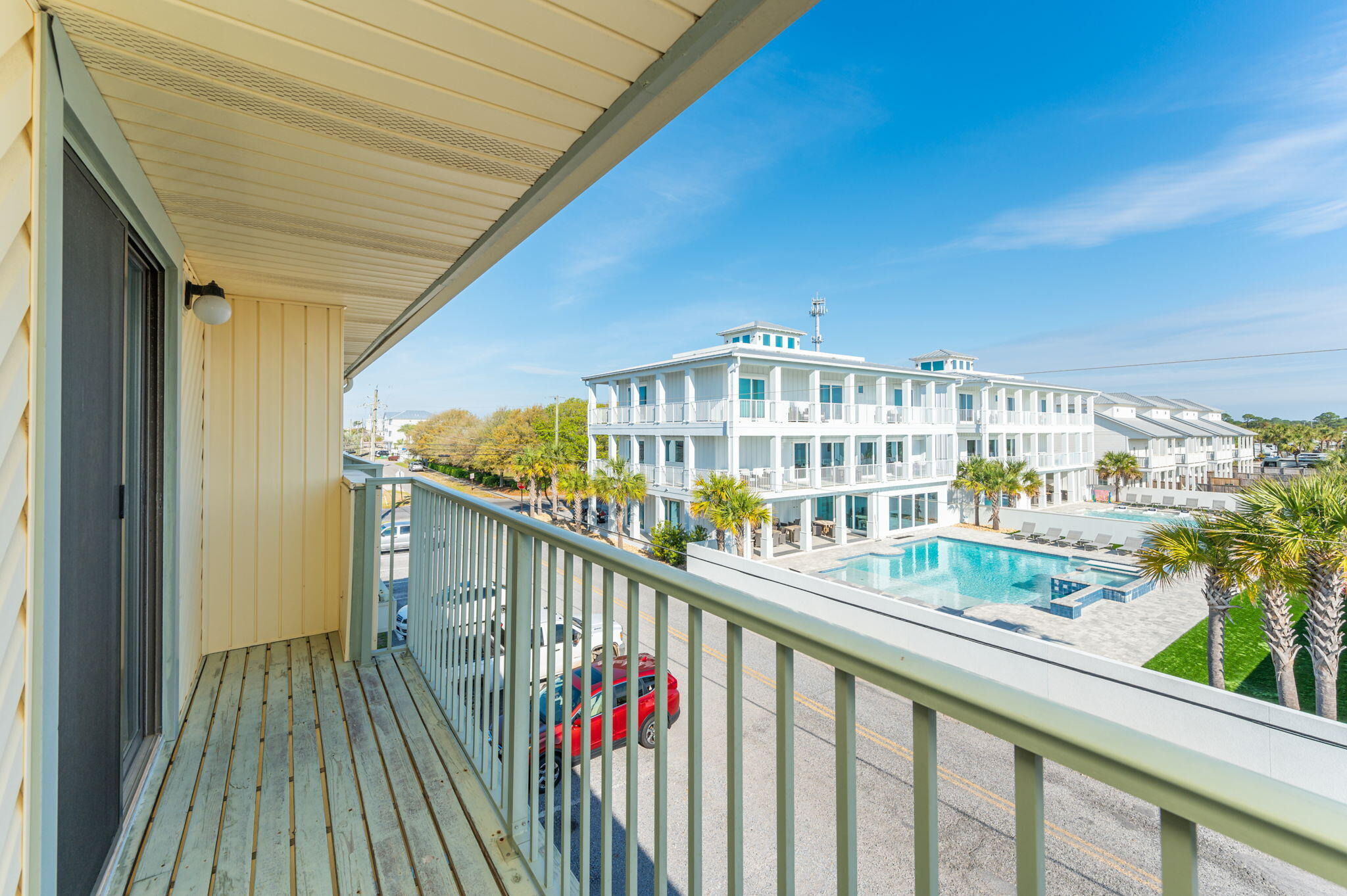 60 Sandprints Drive, Unit C6 Miramar Beach, FL 32550 - Photo 22 of 28 a view of balcony with wooden floor