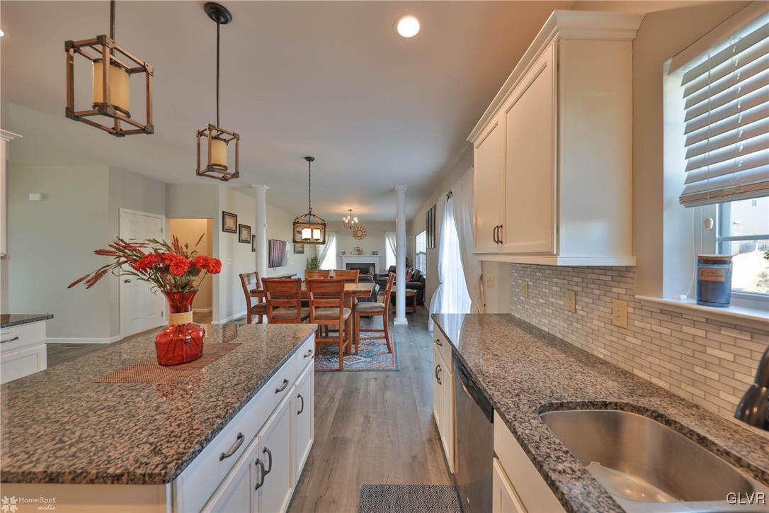 11 Krocks Road Allentown, PA 18104 - Photo 14 of 49 a kitchen with stainless steel appliances granite countertop a sink dishwasher and stove