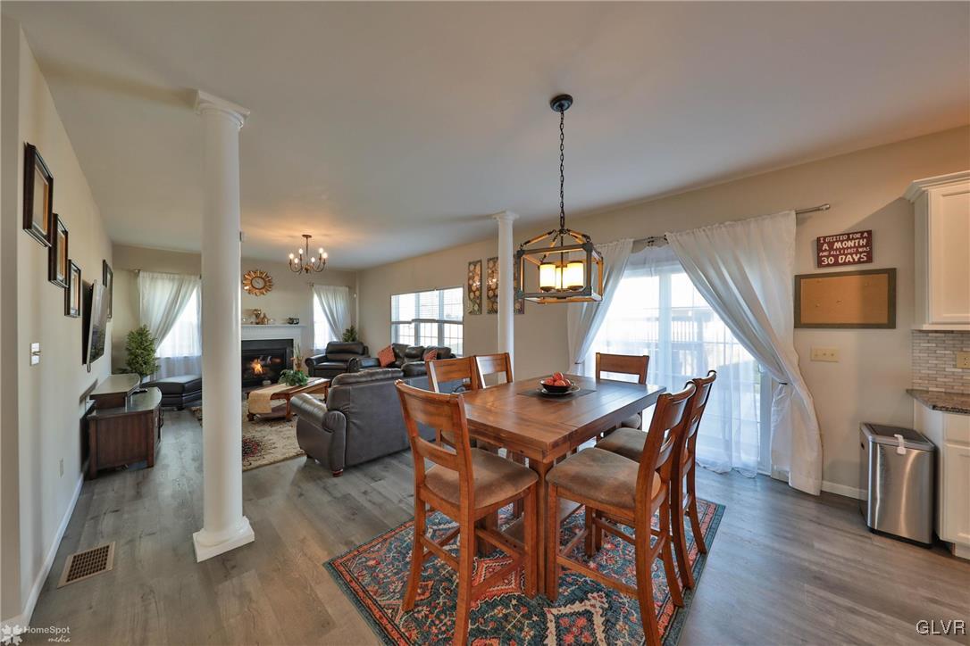 11 Krocks Road Allentown, PA 18104 - Photo 17 of 49 a view of a dining room with furniture