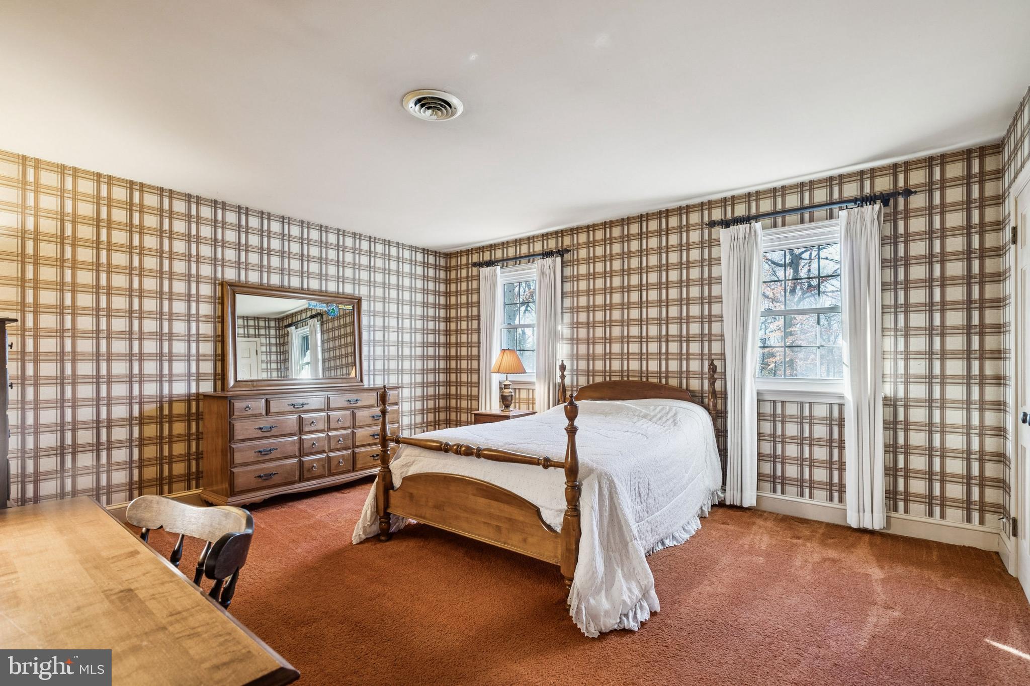 2 Oriole Way Moorestown, NJ 08057 - Photo 17 of 28 a bedroom with a bed and a night stand