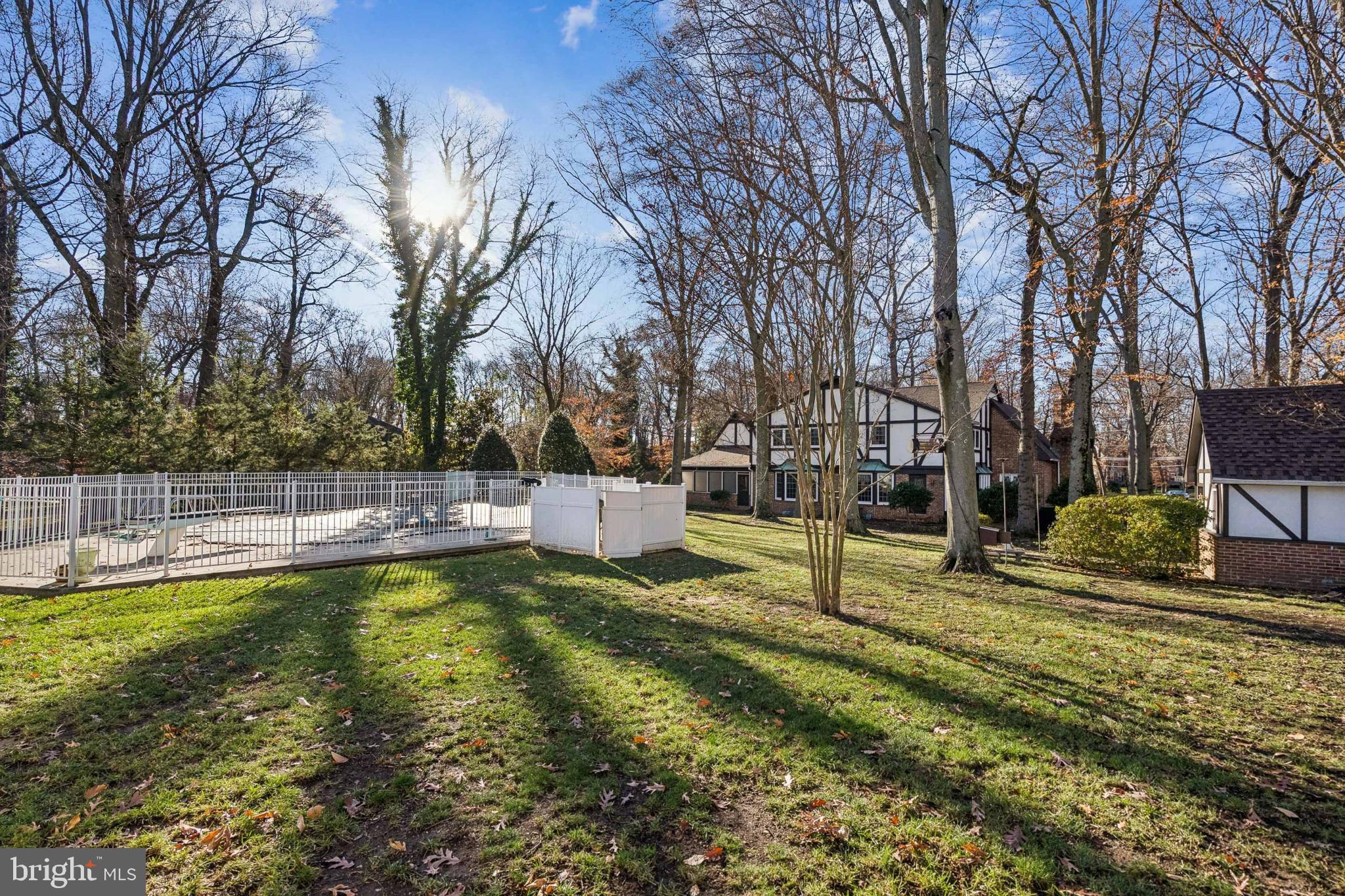 2 Oriole Way Moorestown, NJ 08057 - Photo 27 of 28 a view of a house with swimming pool and sitting area