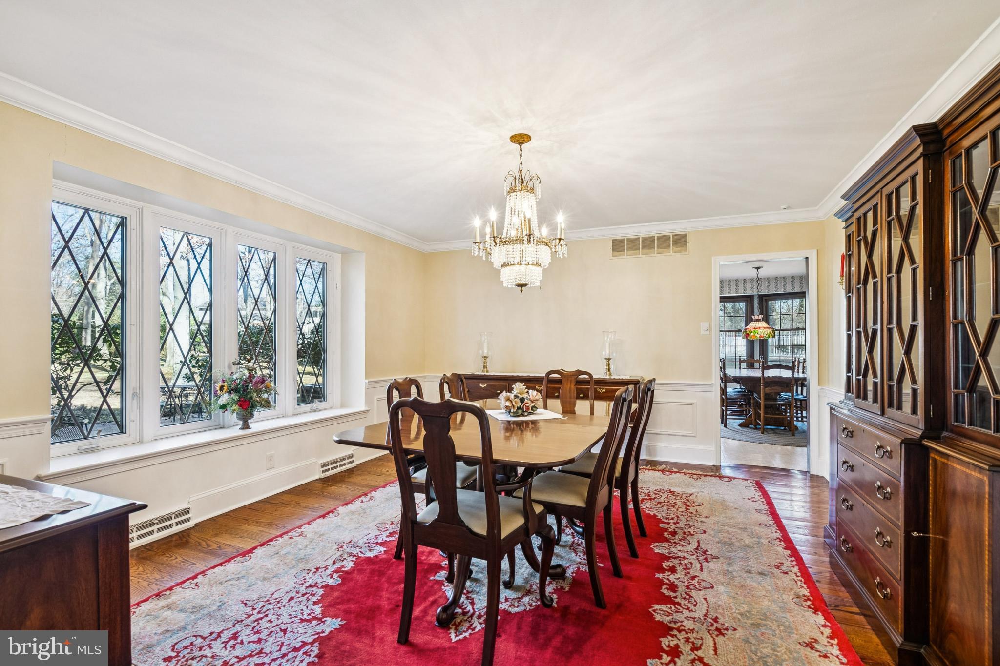 2 Oriole Way Moorestown, NJ 08057 - Photo 7 of 28 a view of a dining room with furniture window and outside view