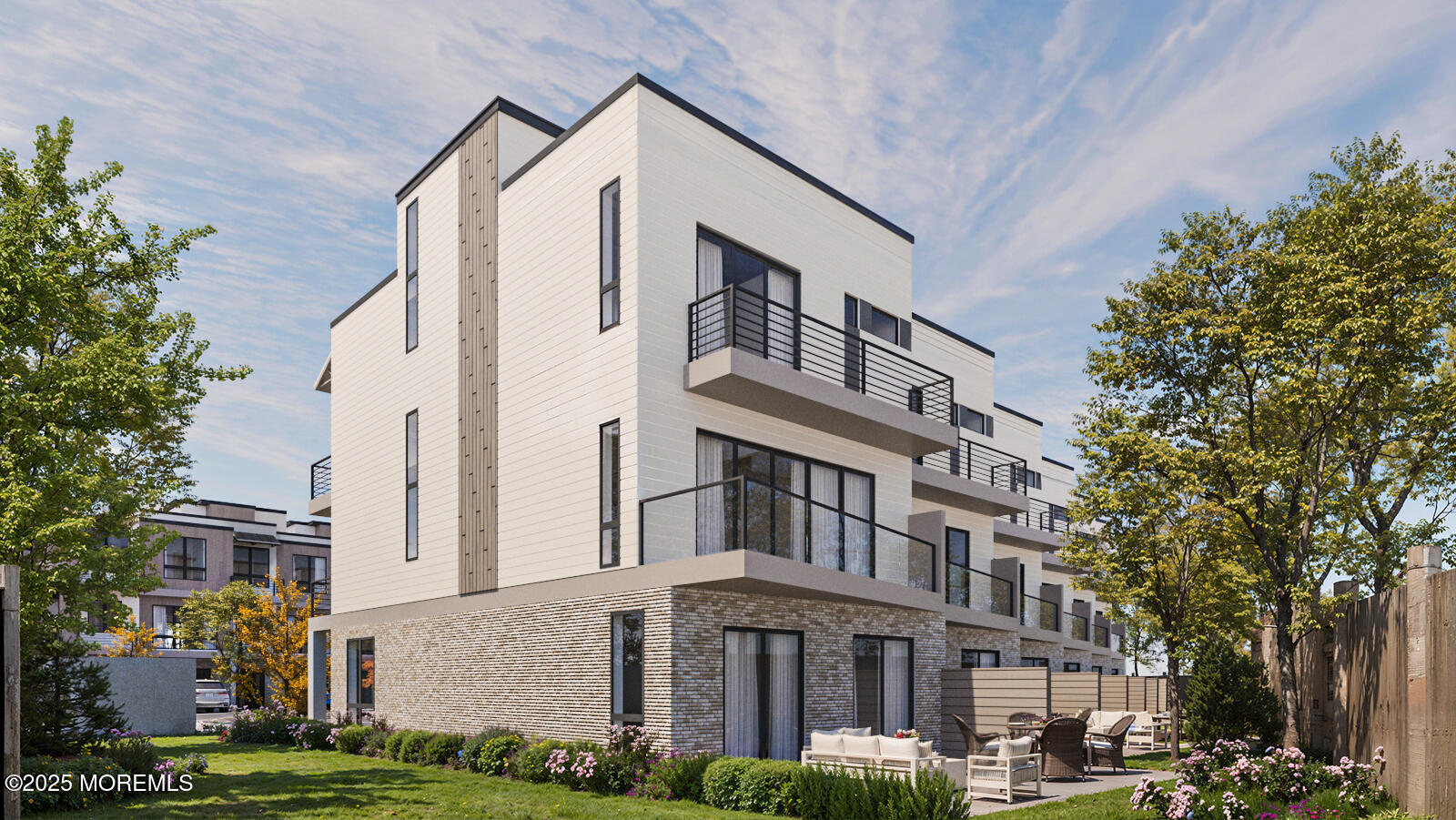 4 Seashore Drive Long Branch, NJ 07740 - Photo 4 of 34 a front view of a building with garden