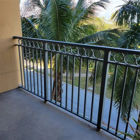 a view of backyard of a house
