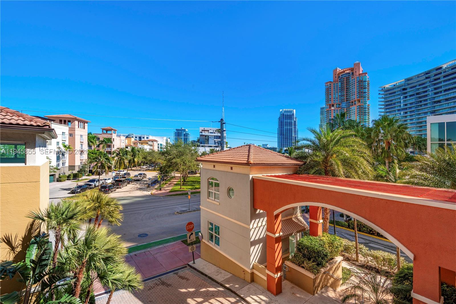 90 Alton Road, Unit 301 Miami Beach, FL 33139 - Photo 9 of 30 a view of a city with tall buildings