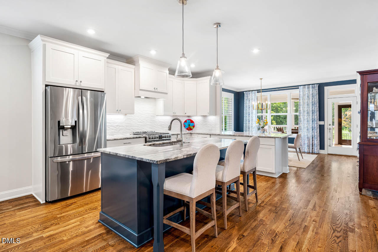 136 Post Oak Road Chapel Hill, NC 27516 - Photo 11 of 76 Kitchen w/ Island Seating