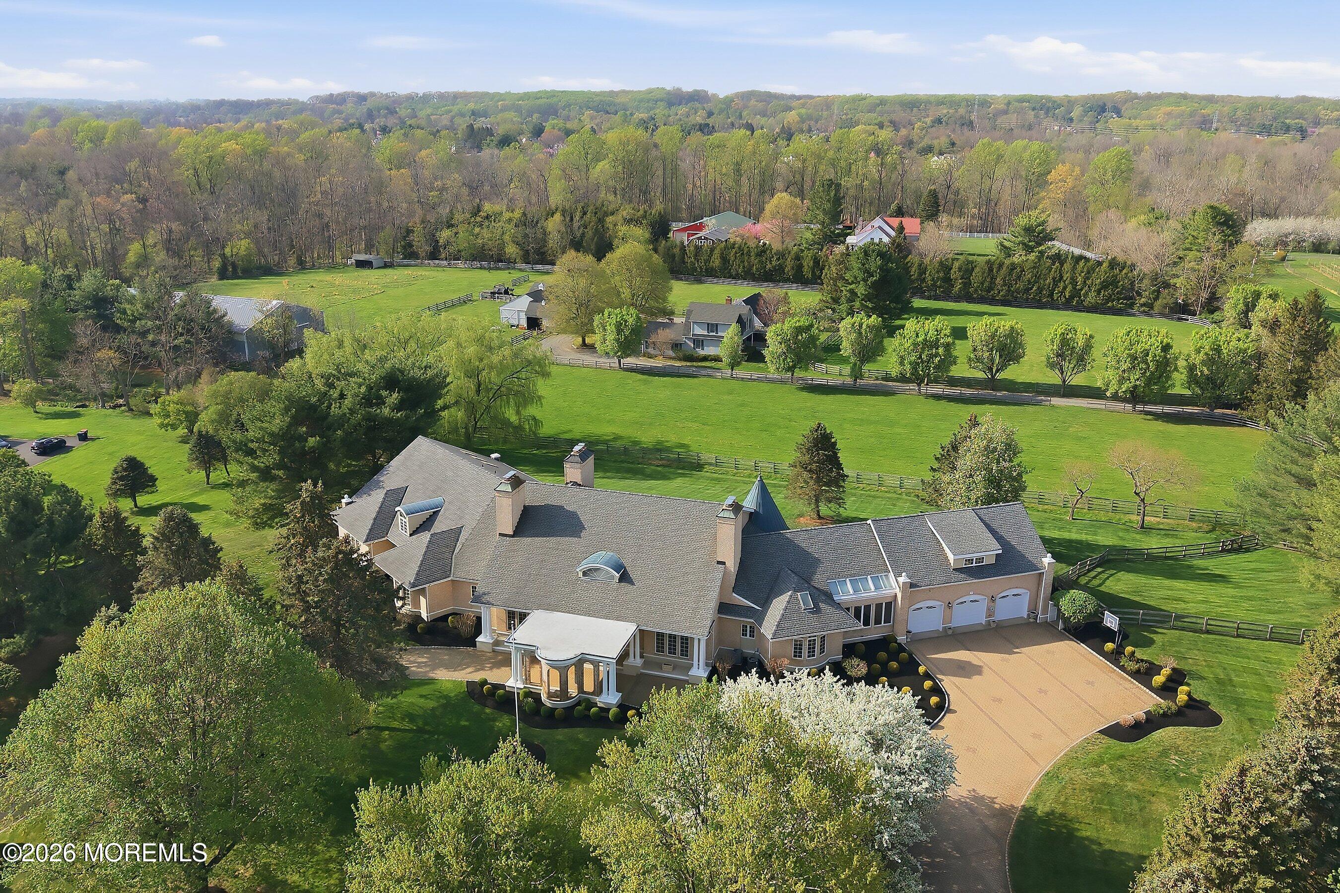 4 Thunder Lane Colts Neck, NJ 07722 - Photo 53 of 60 View of Home Toward Rear of Property