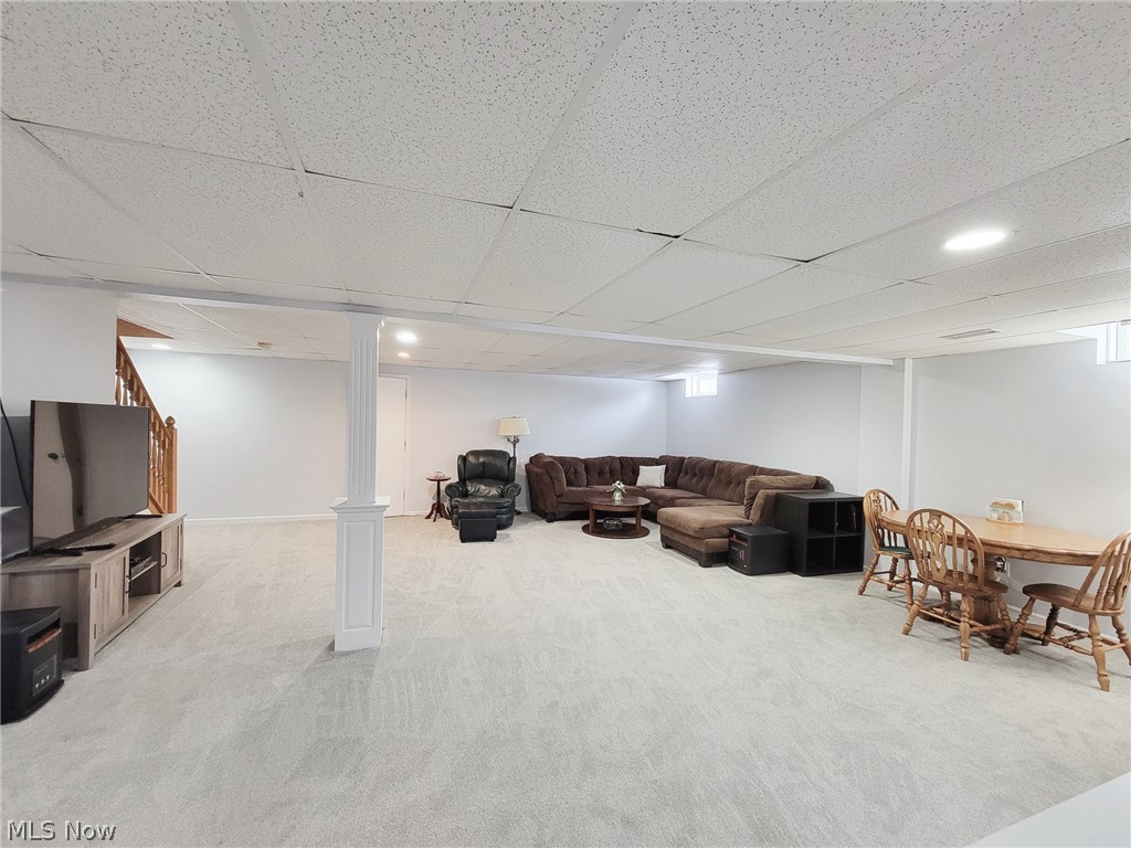 6087 Hanna Road Ravenna, OH 44266 - Photo 30 of 34 Lower level rec-room.