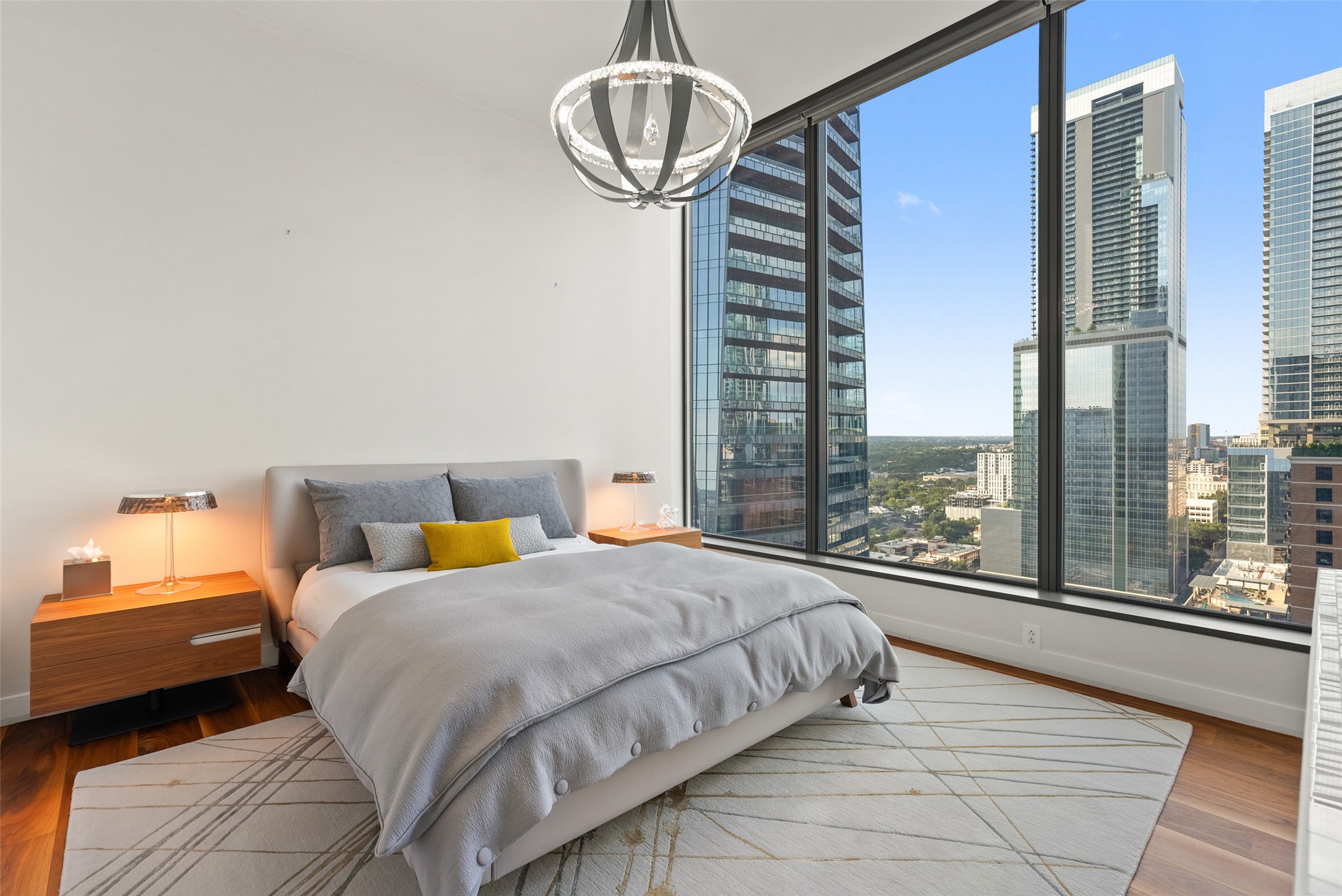 210 Lavaca Street, Unit 2505 Austin, TX 78701 - Photo 15 of 40 Mechanized shades in every room