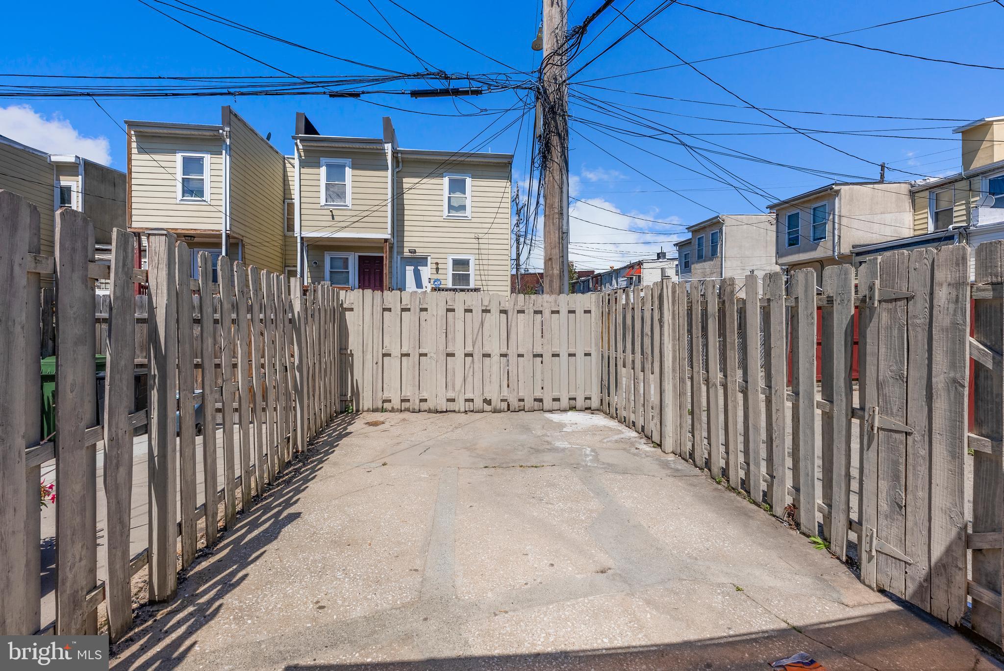 1102 Carroll Street Baltimore, MD 21230 - Photo 42 of 52 Fully fenced rear yard