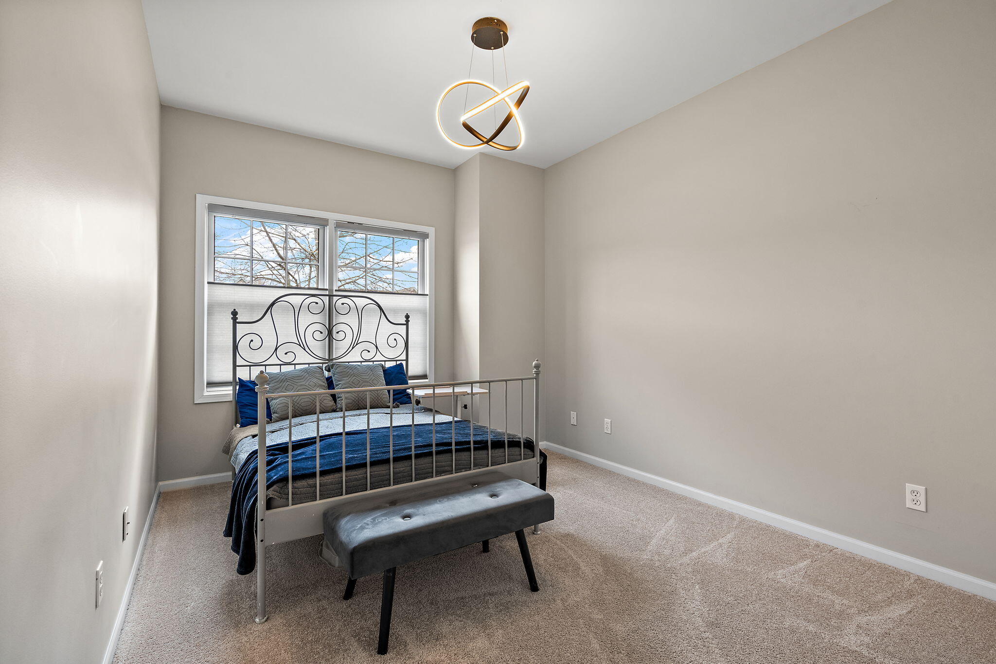 8331 Doubletree Drive North Crown Point, IN 46307 - Photo 26 of 49 a bedroom with a bed and window