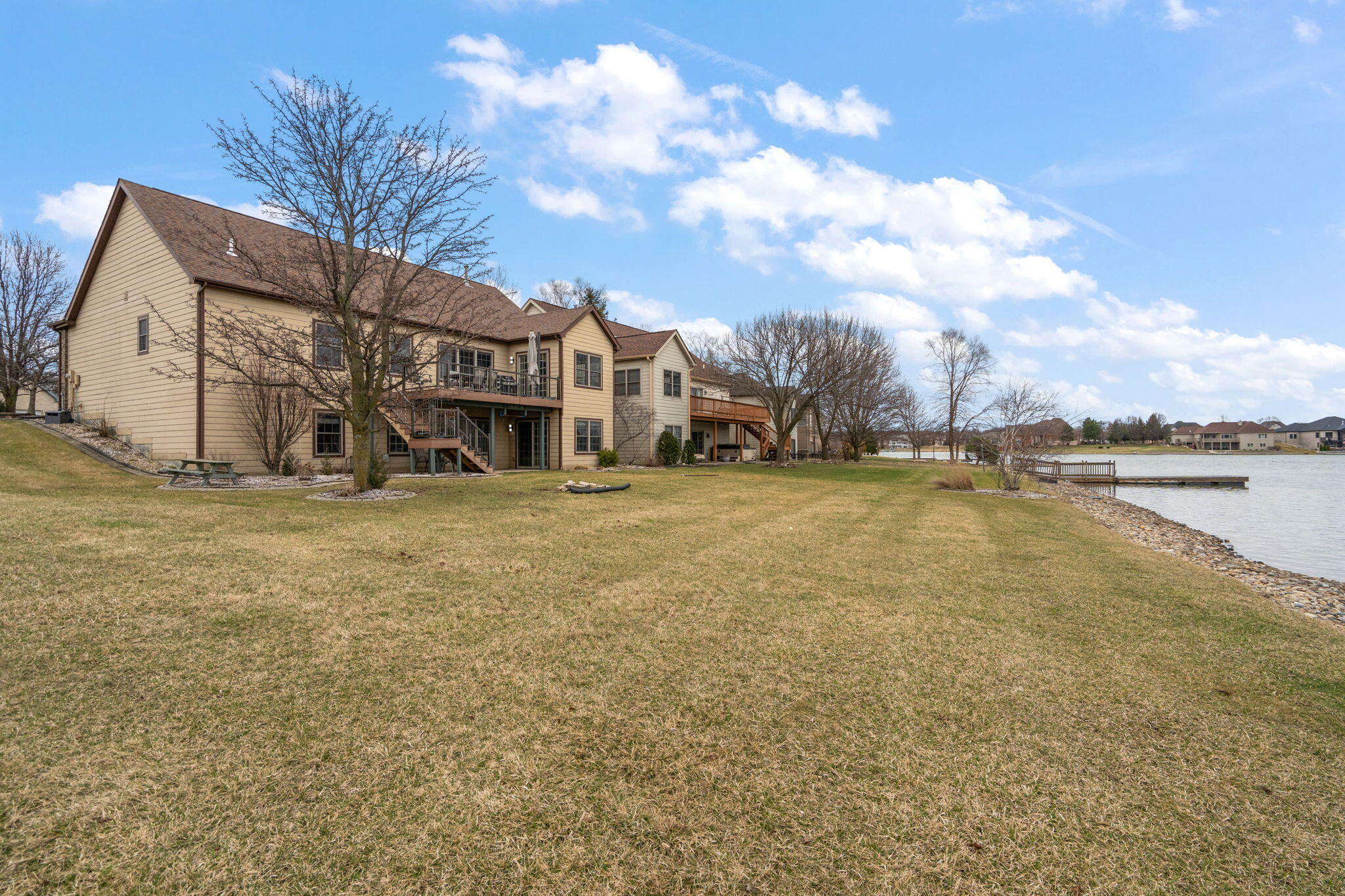 8331 Doubletree Drive North Crown Point, IN 46307 - Photo 46 of 49 a view of a house with a yard