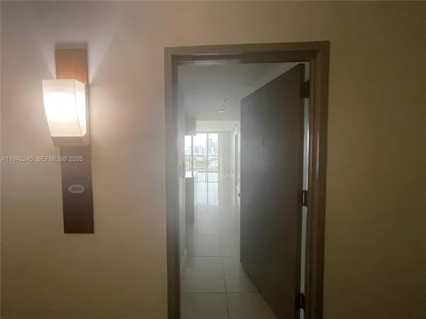 a view of empty room