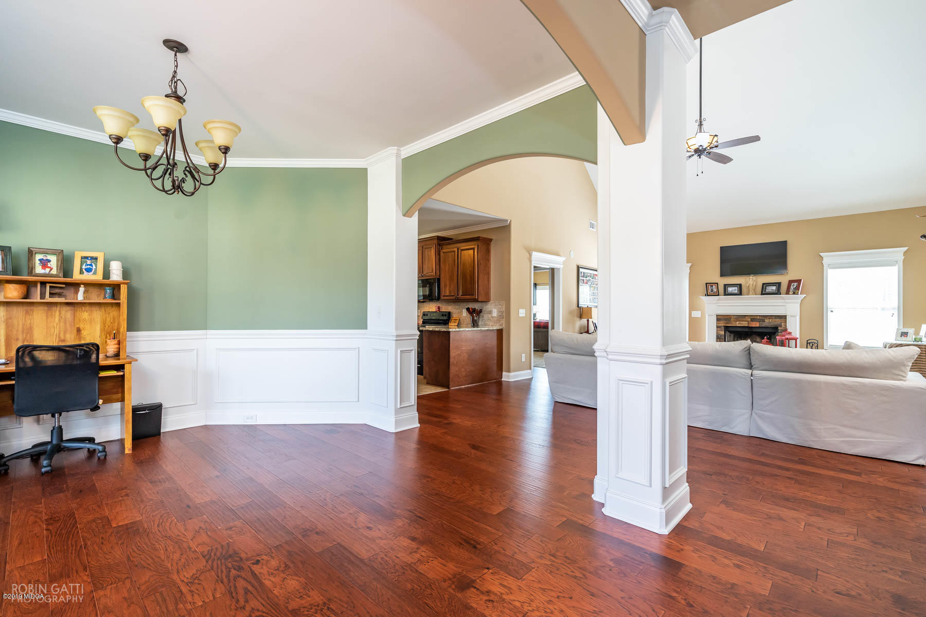 125 Rivers Edge Drive Forsyth, GA 31029 - Photo 3 of 21 a view of a livingroom with wooden floor and furniture