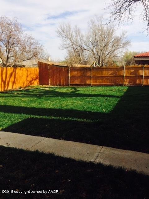 3719 Rutson Drive Amarillo, TX 79109 - Photo 3 of 4 Backyard.jpg
