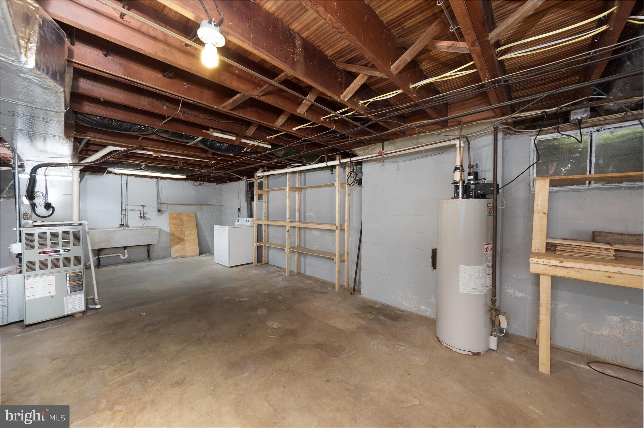 50 Riverside Avenue Lancaster, PA 17602 - Photo 27 of 36 Unfinished basement w/ laundry