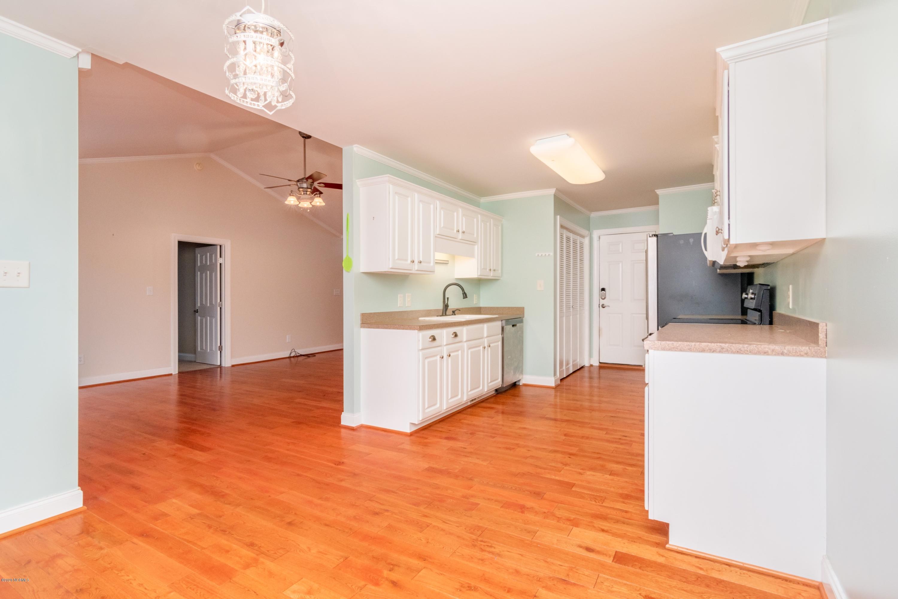 117 Pirate Cove Road Washington, NC 27889 - Photo 10 of 27 012 Large Kitchen with Wood Floors