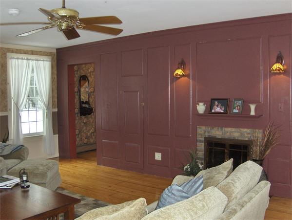 142 Hubbardston Road Princeton, MA 01541 - Photo 12 of 30 a living room with furniture and a fireplace