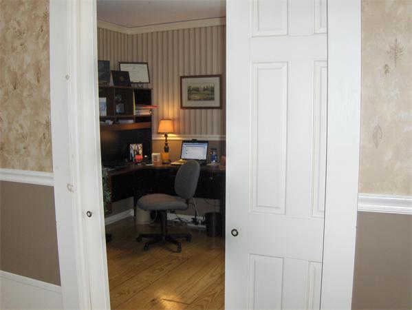 142 Hubbardston Road Princeton, MA 01541 - Photo 14 of 30 a view of a workspace with furniture and a window
