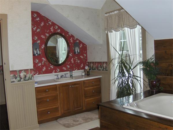 142 Hubbardston Road Princeton, MA 01541 - Photo 21 of 30 a bathroom with a sink and a mirror