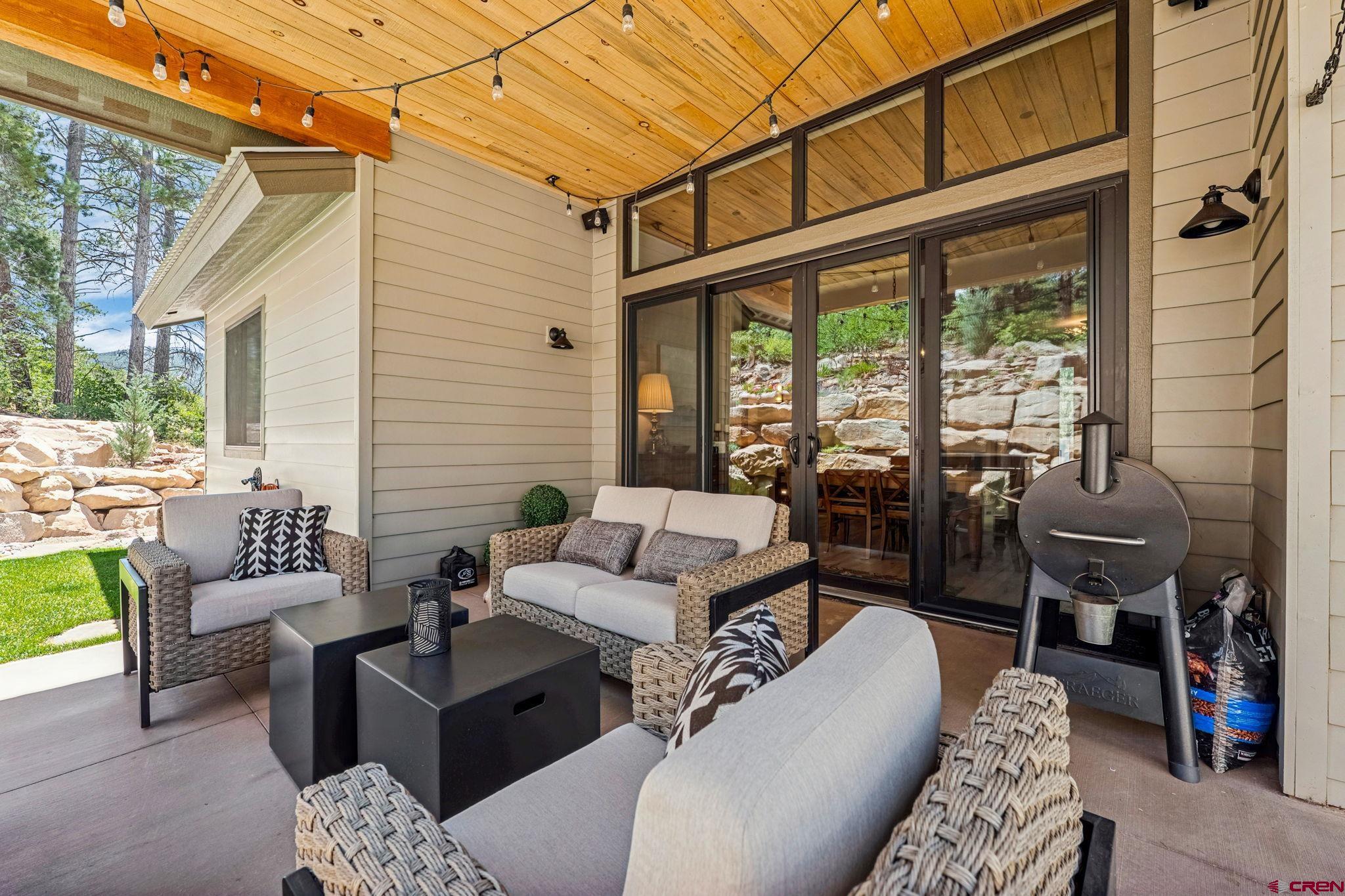 1022 Twin Buttes Avenue Durango, CO 81301 - Photo 15 of 45 a outdoor living space with furniture