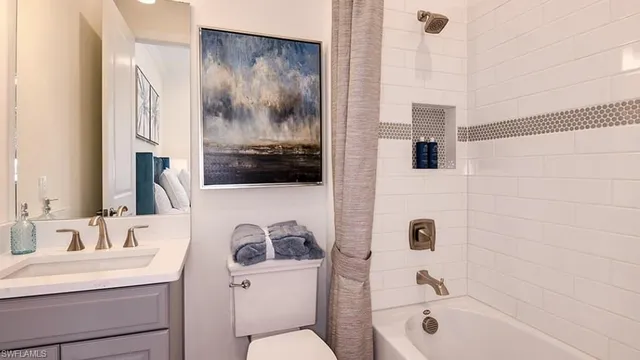 a view of a staircase