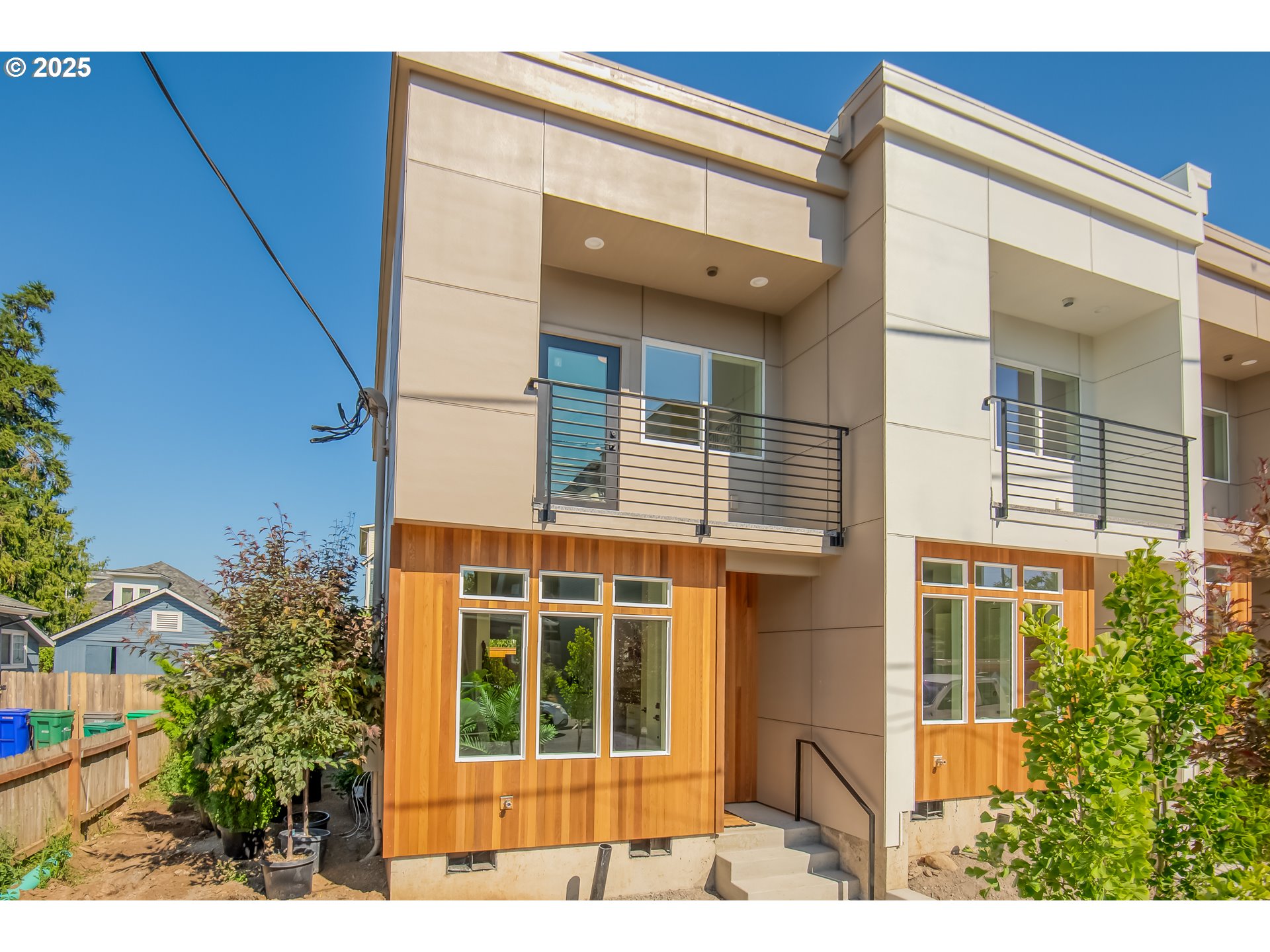 a view of entrance front of house
