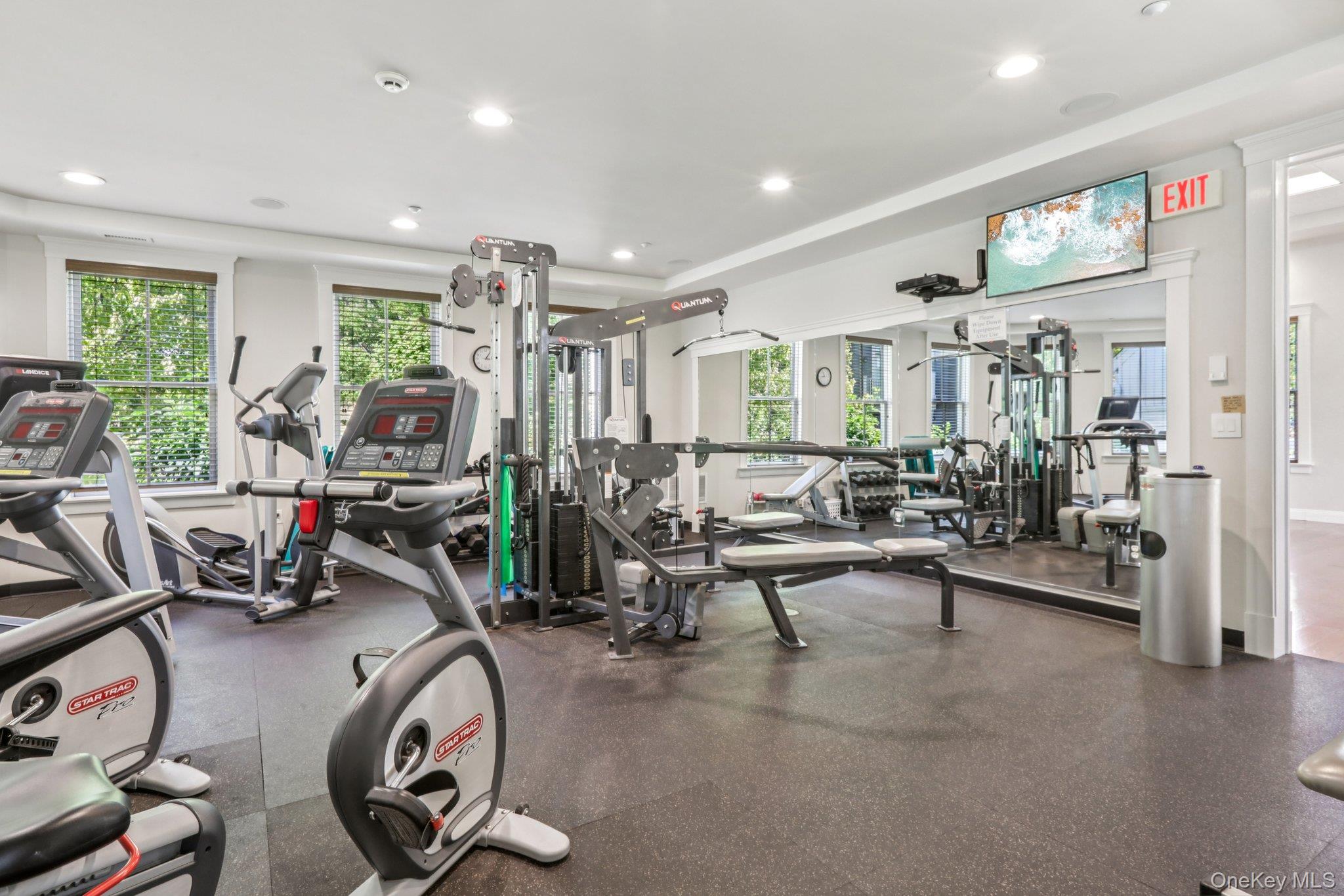 21 Long House Road Warwick, NY 10990 - Photo 47 of 50 a view of a room with gym equipment