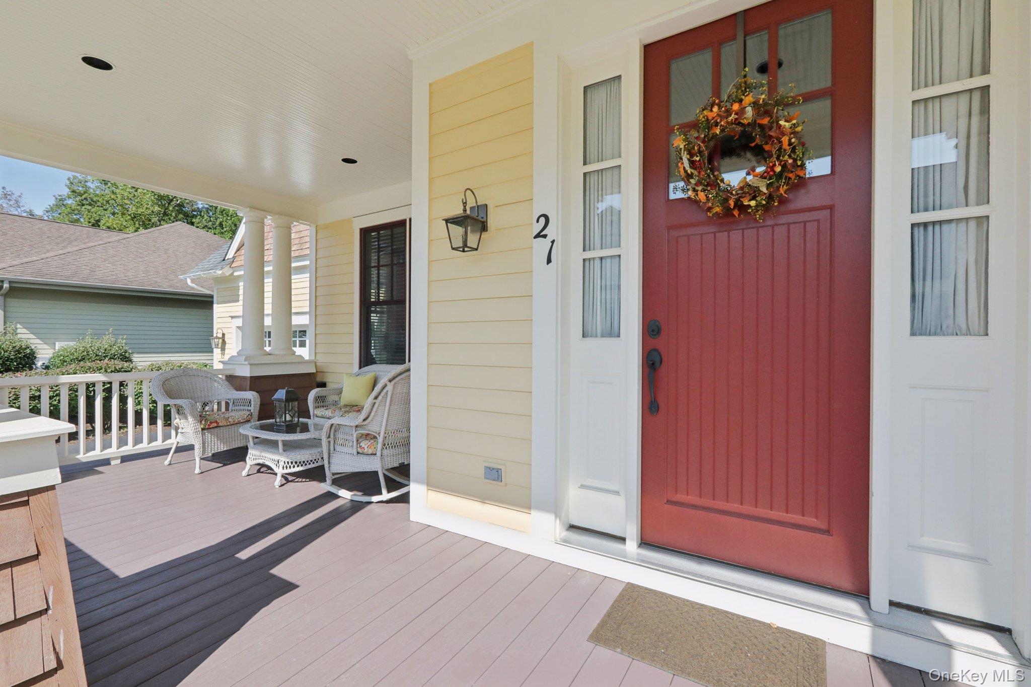 21 Long House Road Warwick, NY 10990 - Photo 6 of 50 a view of a balcony and dining room