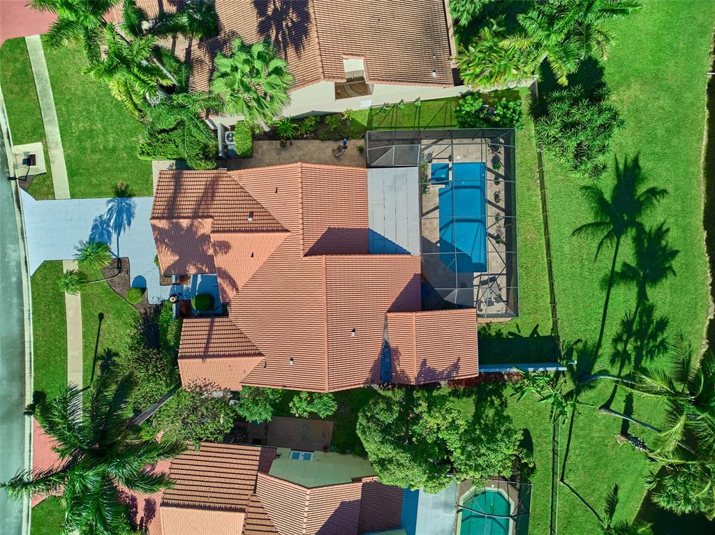 19284 Cherry Hills Terrace Boca Raton, FL 33498 - Photo 37 of 45 an aerial view of multiple houses with yard