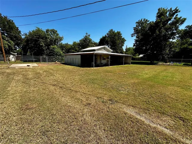 a house with a outdoor space