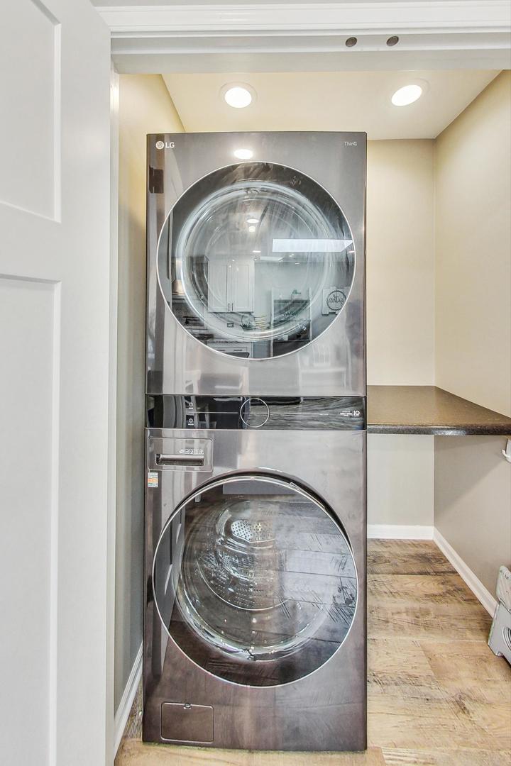 837 Foster Avenue Bartlett, IL 60103 - Photo 13 of 46 a close view of washer and dryer
