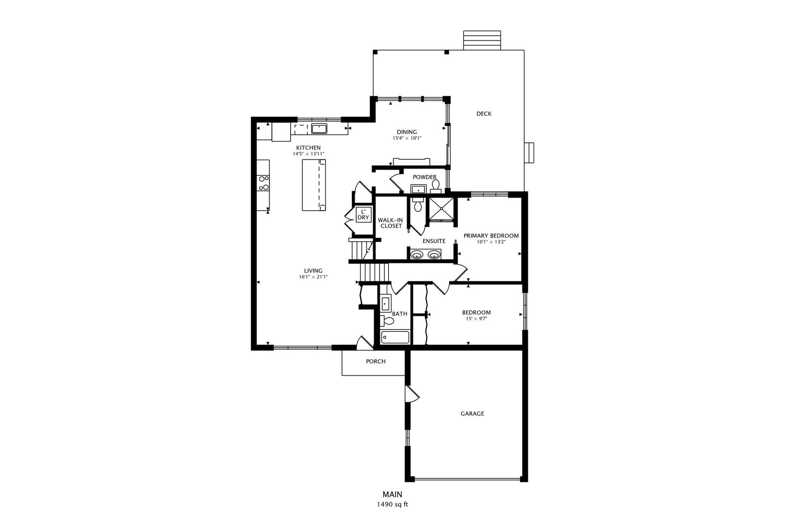 837 Foster Avenue Bartlett, IL 60103 - Photo 45 of 46 a picture of floor plan