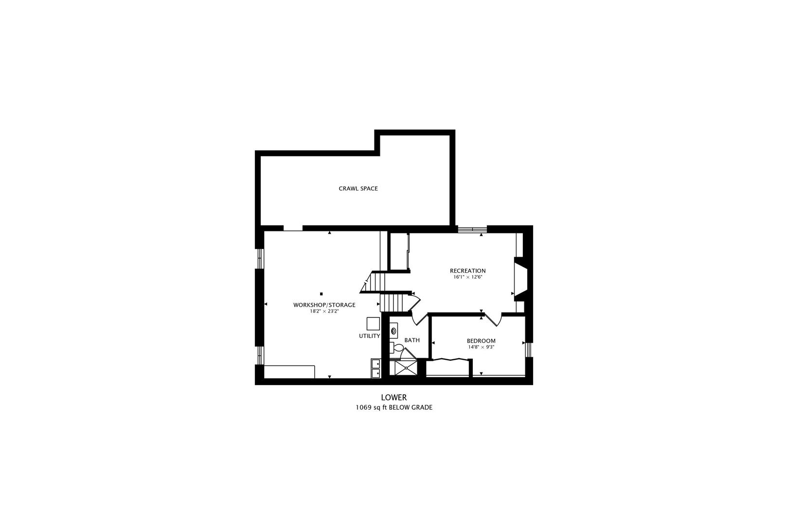 837 Foster Avenue Bartlett, IL 60103 - Photo 46 of 46 a picture of floor plan