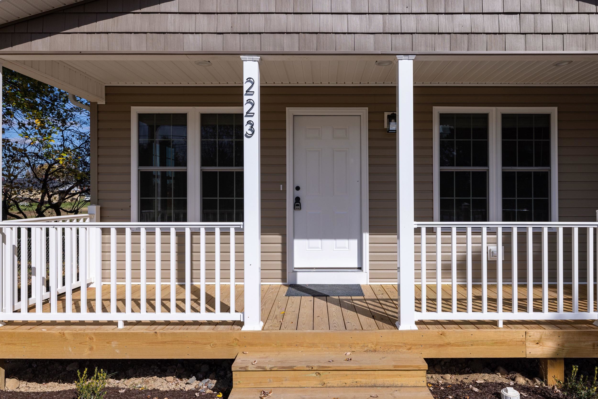 223 Fairview Road Luray, VA 22835 - Photo 34 of 63 a view of a brick house with a large window