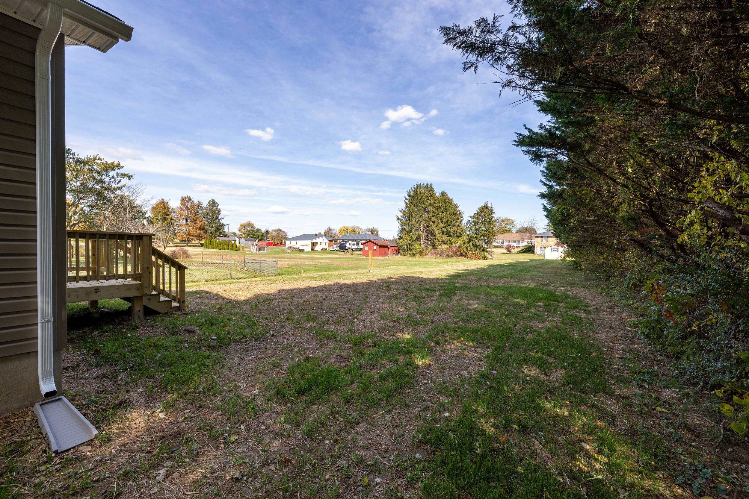 223 Fairview Road Luray, VA 22835 - Photo 42 of 63 a view of a yard with an outdoor space
