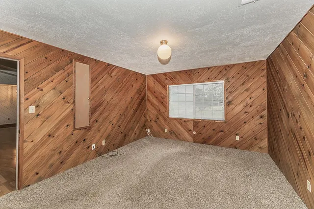 a bathroom with a sink double vanity and a mirror
