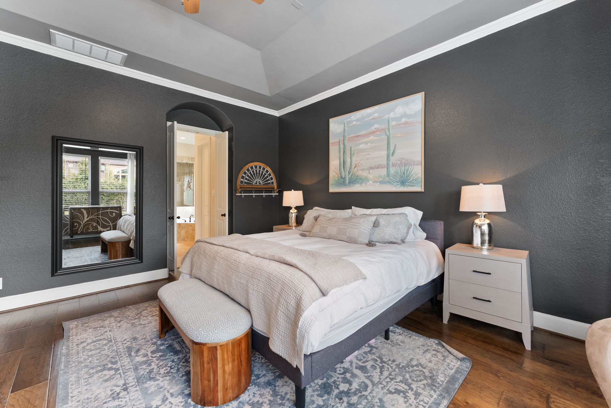 5519 Bright Timber Landing Drive Spring, TX 77386 - Photo 15 of 39 a bedroom with bed and window