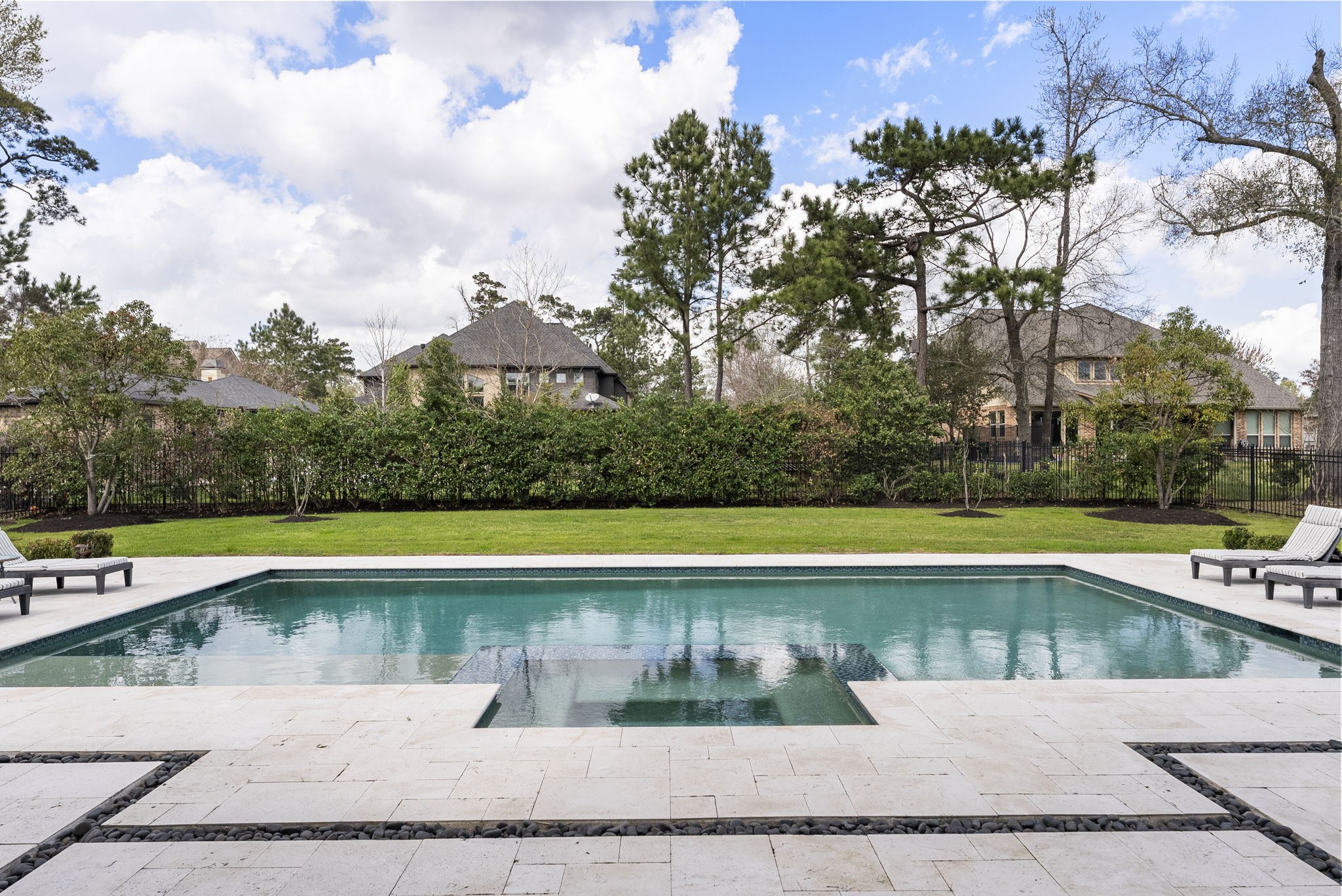 5519 Bright Timber Landing Drive Spring, TX 77386 - Photo 37 of 39 a view of swimming pool with a yard