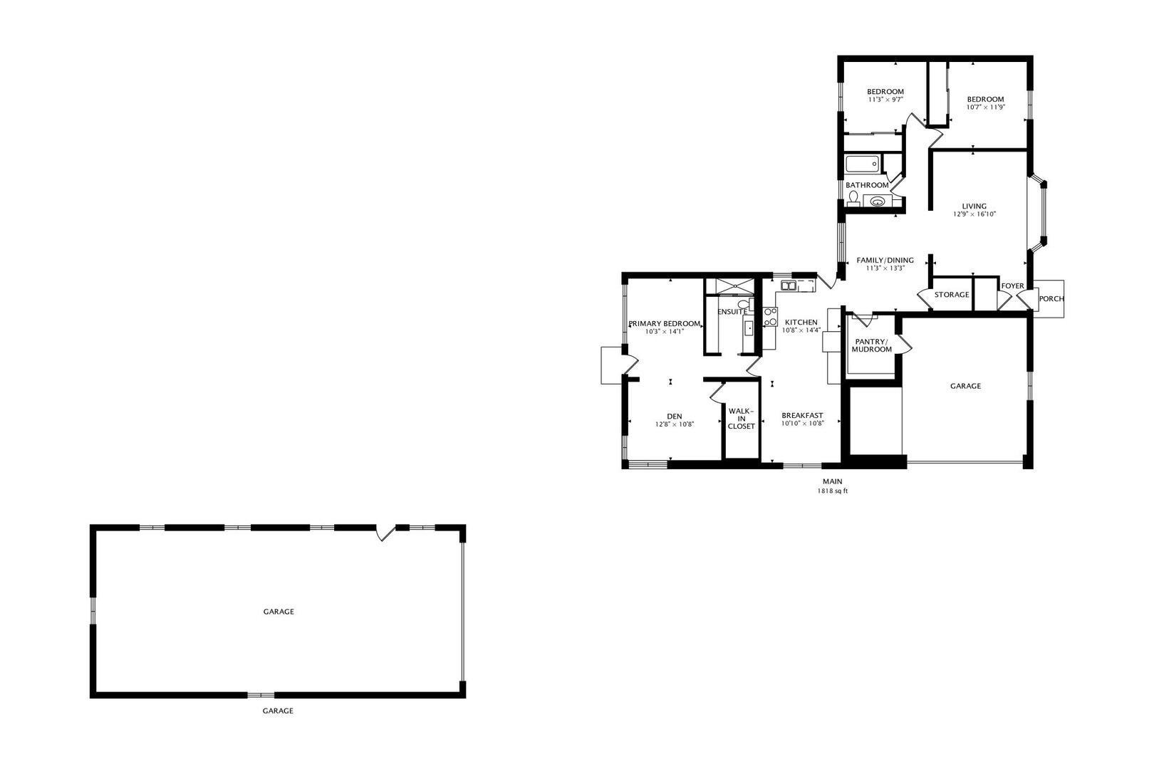 360 South St Marys Road Libertyville, IL 60048 - Photo 44 of 46 a picture of floor plan