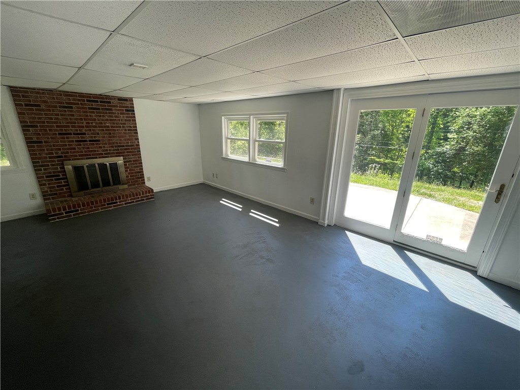 485 Mountain Rest Lake Road Mountain Rest, SC 29664 - Photo 21 of 45 Lower level rec room with walkout basement patio and access to lake side of home