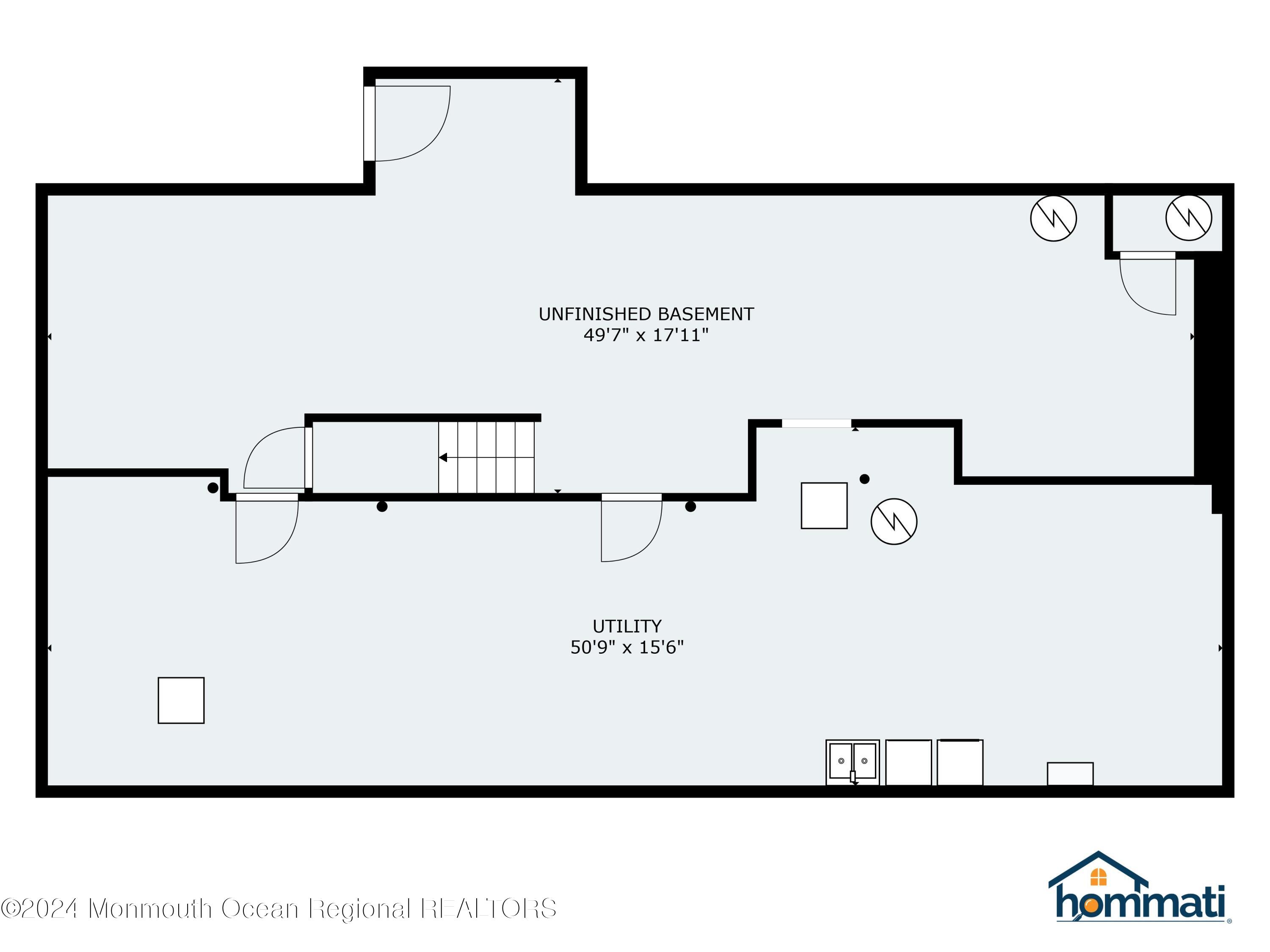 225 Cedar Swamp Road Jackson, NJ 08527 - Photo 24 of 24 Basement Floor Plan