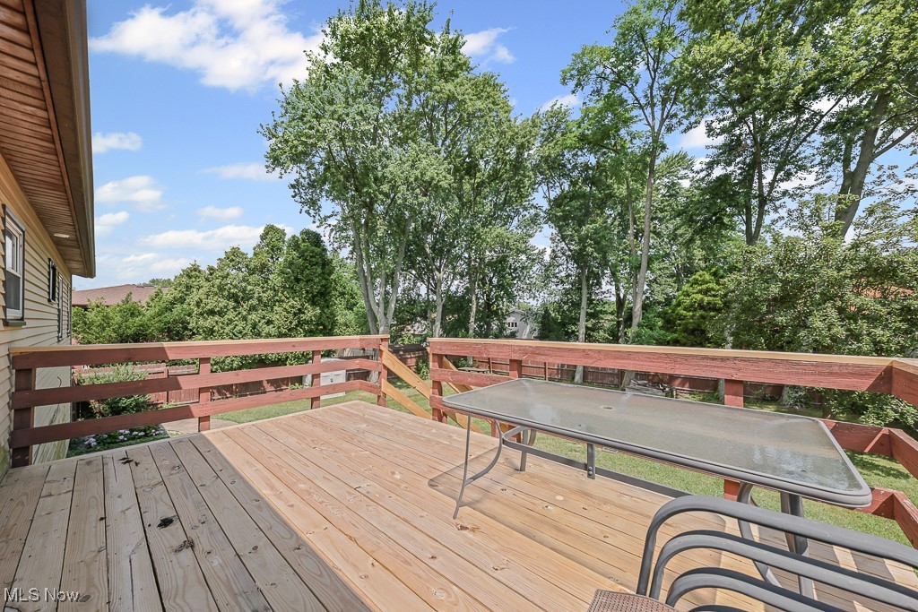 17682 Drake Road Strongsville, OH 44136 - Photo 35 of 45 View of wooden deck