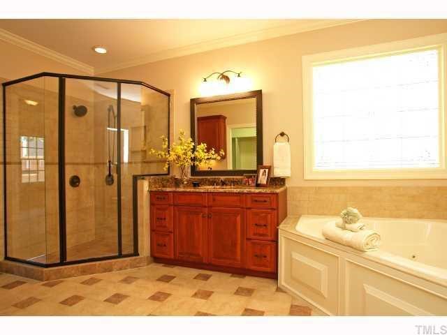 7919 Longleaf Branch Court Raleigh, NC 27612 - Photo 9 of 12 Master Bath with whirlpool tub