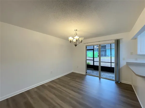 a view of livingroom with hardwood floor and window
