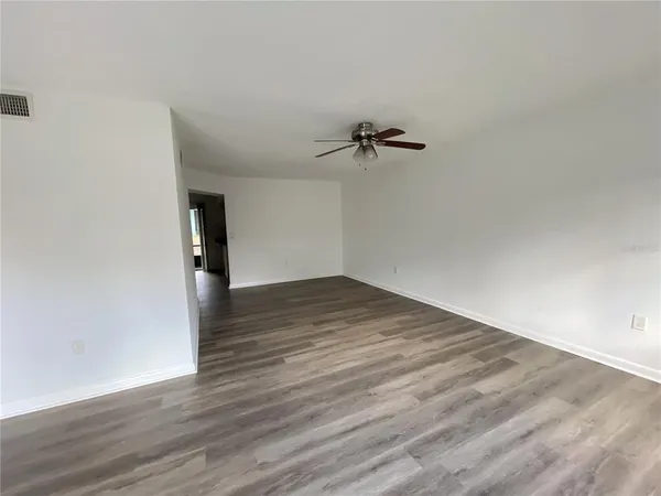 wooden floor in an empty room